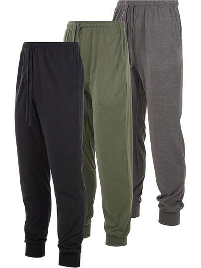 Joggers-black/Forest Green/Charcoal-X-Large