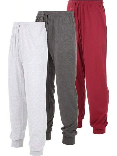 Joggers-charcoal/Hather Grey/Burgandy-X-Large